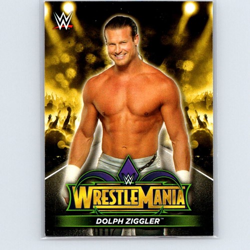 2018 Topps WWE Road To Wrestlemania Dolph Ziggler #R-39 Wrestlemania 34 Roster - Picture 1 of 2