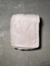 Baby Blanket Solid Dusty Pink Reversible Sherpa Plush Security Lovey 30"x37"