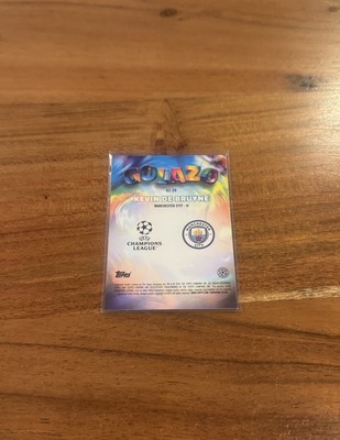 Kevin De Bruyne 2024-25 Topps Chrome UEFA Golazo Refractor