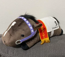 Thoroughbred Collection Special Week Lying Big Plush Doll Nesoberi Horse Japan