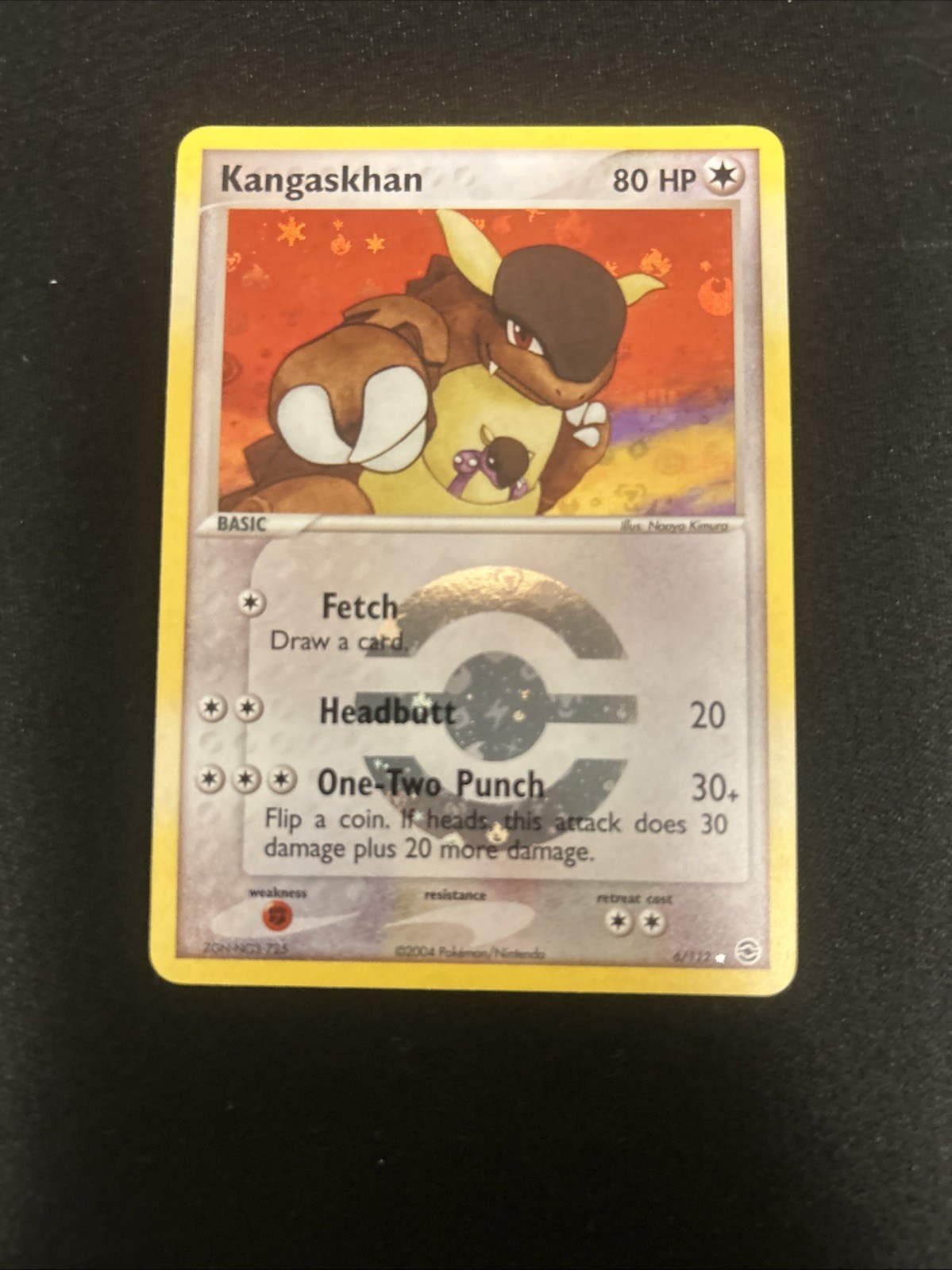 Kangaskhan 6/112 Firered & Leafgreen Reverse Holo NM