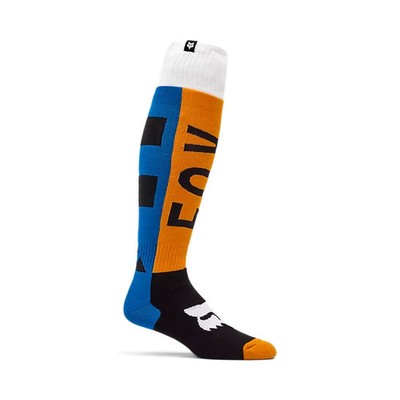 FOX RACING 180 COLLECT SOCKE MOTOCROSS ENDURO STIEFELSOCKEN BLAU / ORANGE 2026