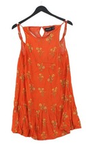 MinkPink A-Line Midi Dress S in Orange