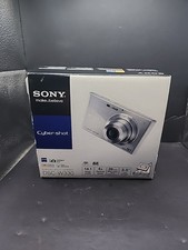 Sony Cyber-shot DSC-W330 Digital Compact Camera 14.1MP Black CCD Sensor Digicam