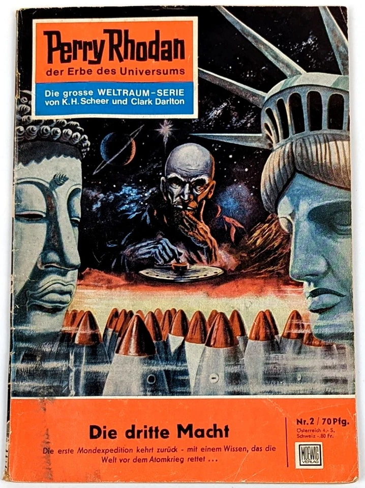 Perry Rhodan Heft 1-200 Romansammlung in 1. Auflage (10 Hefte fehlen) - Bild 4 von 4