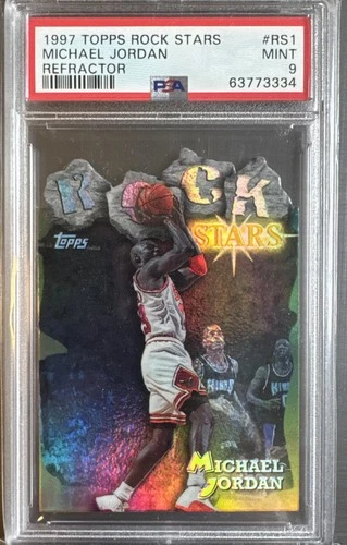 Jordan 1997 Topps Jordan #RS1 Refractor