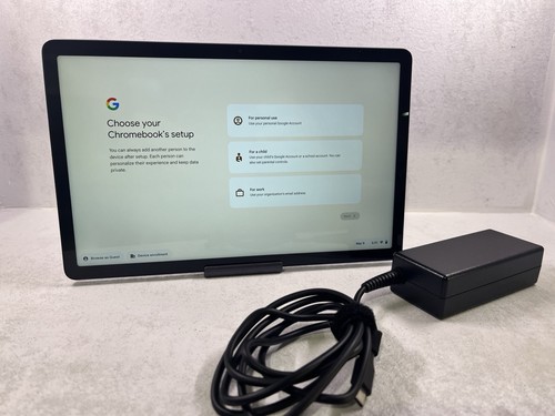 Lenovo IdeaPad Duet 3 Chrome 82T6000EUS 11" MISTY BLUE Gen 2 4GB 128GB - Bild 1 von 6