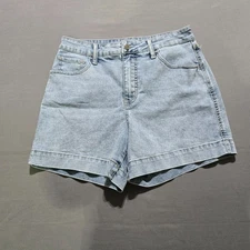 RM by Rebecca Minkoff Women's 90's Short Size 4 Light Wash high rise
