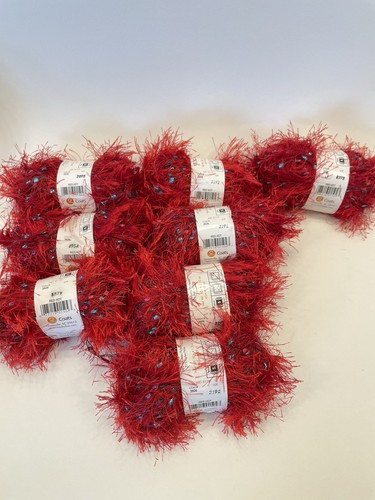 Moda-Dea Fur Ever RED HOT - 8 madejas - Imagen 3 de 7