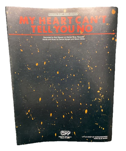 My Heart Can’t Tell You No Rod Stewart Noten - Bild 1 von 2