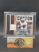 💥 Tony Dorsett 2010 Panini Absolute Patch Auto 9/25 Canton Material #22 Cowboys