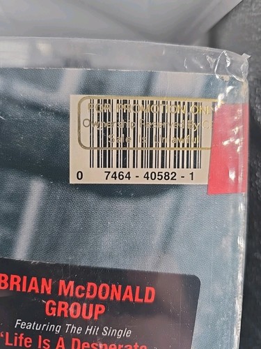 BRIAN McDONALD GROUP RARE DJ PROMO Desperate Business LP 1987 Columbia EX/VG - Afbeelding 3 van 12