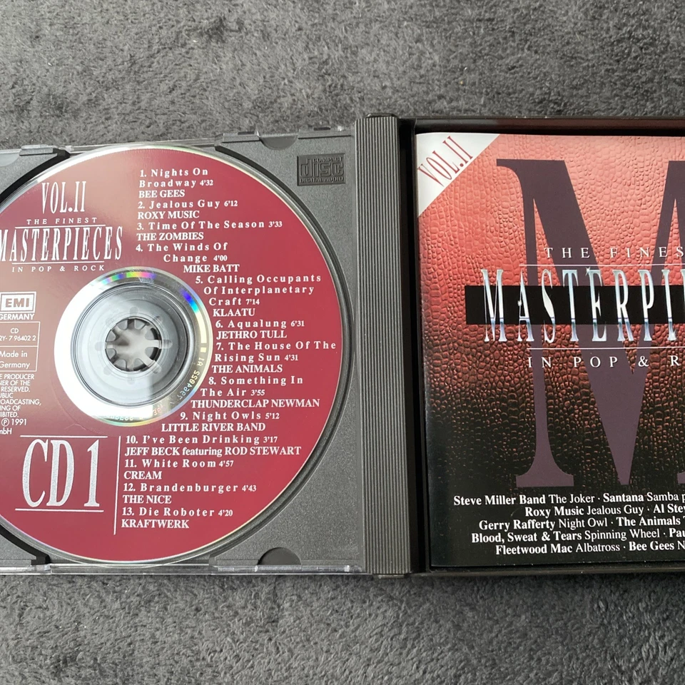 CD Various Artists - The Finest Masterpieces In Pop & Rock Vol. II  (3 CD Box) - Bild 4 von 4