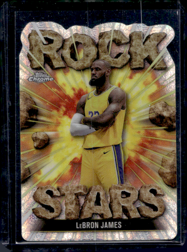 2025 Topps Chrome Lebron James Rock Stars Case Hit