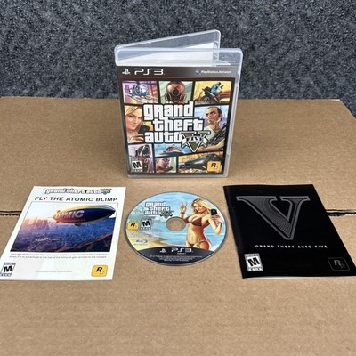 Grand Theft Auto V - Sony Playstation 3 PS3 - Complete In Box CIB / no Map 