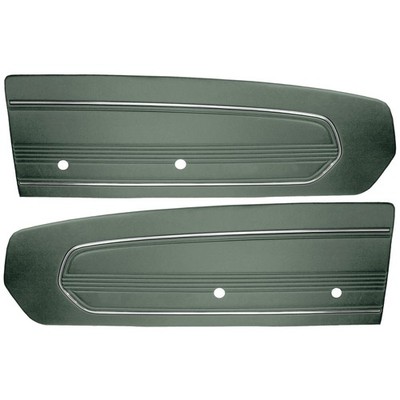 TMI Door Panel Standard Ivy Gold Pair 1967 Mustang