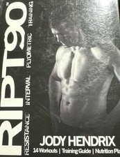 RIPT90 14-DVD 90 Day Workout Training Guide &  Nutrition Plan Jody Hendrix