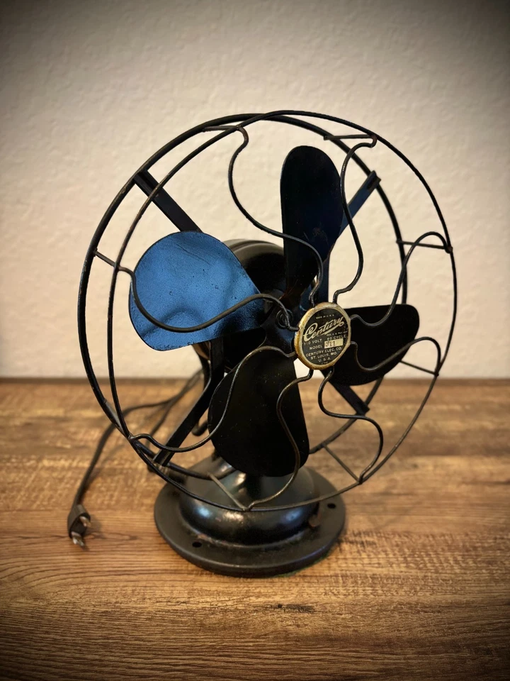 Original 1920's Century Electric Model 311 Antique 10" Vintage Desk Fan - Image 2 of 4
