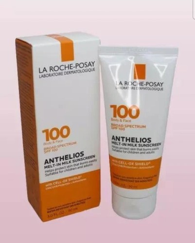 La Roche-Posay Anthelios einschmelzende Milch Sonnencreme LSF 100 3 Unzen Ablaufdatum 05/2027 - Bild 2 von 18
