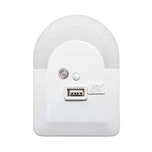 Phone Jack Powered Emergency Night Light and Charger