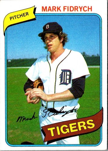 1980 Topps Mark Fidrych #445 Detroit Tigers Baseballkarte