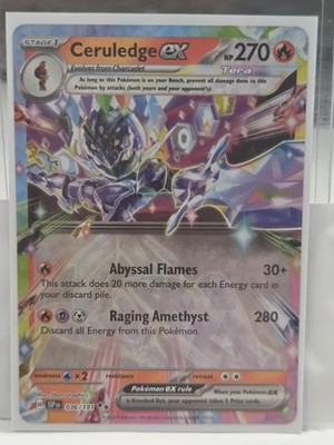 Ceruledge ex 036/191 Double Rare Surging Sparks Pokemon Near Mint | eBay
