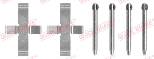 ZubehöRkit, Scheibenbremsbelag Quick Brake 109-1046 FüR MERCEDES-BENZ-image