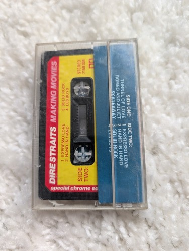 Dire Straits Cassette Making Movies 1980 Special Edition Chrome UK - Picture 2 of 3
