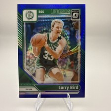 2024-25 Optic Larry Bird Legends Hyper blue /175 