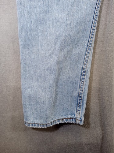 Levis 505 Jeans Herren 36 x 30 Denim Blau Regular Fit Classic Cotton Faded - Bild 22 von 23