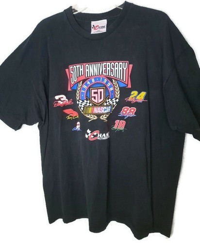Nascar 50th Anniversary Vintage TEE SHIRT 1998 2XL Chase Authentics Kurzarm - Bild 2 von 13