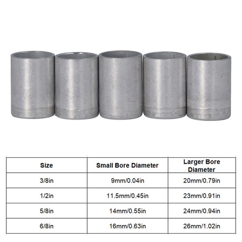 (5/8in)20 Pcs Air Conditioning Joint Cover Aluminum AC Hose Tube Connector Cover - Picture 5 of 12