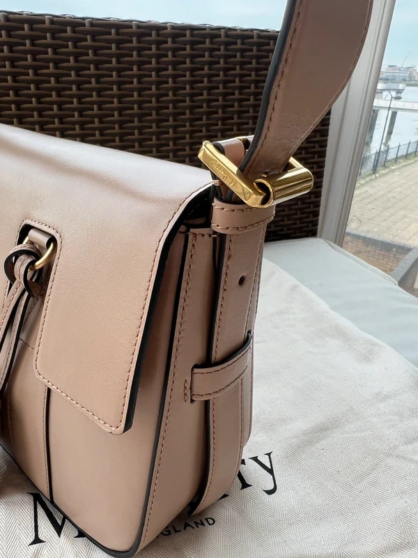 Mulberry Bayswater East West shoulder bag Maple RRP £1095 image 4