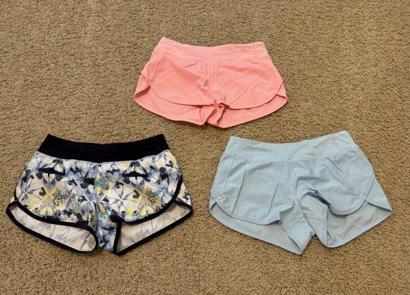 Ivivva Speedy shorts - lot of 3