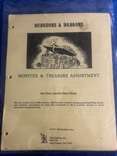 Monster & Treasure Assortment Set 1:  D&D Lizard Logo 9011 Factory Hole Punched