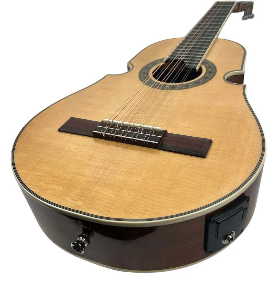 OSCAR SCHMIDT CUATRO, ABETO MACIZO/SAPELE, BAYA DE BARCUS LX4, NATURAL CON BOLSA Foto 4 de 4