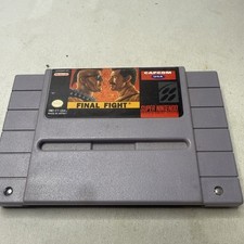 Final Fight Super Nintendo SNES Game - Tested, Working & Authentic!….Clean 1991