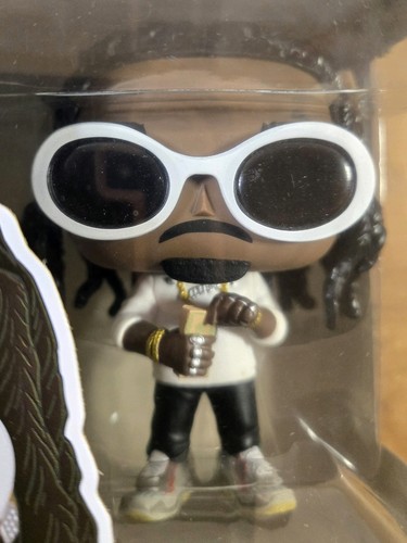 VAULTED Funko POP! Rocks: Migos #110 TAKEOFF, 2019 In Protector, New - Picture 2 of 7