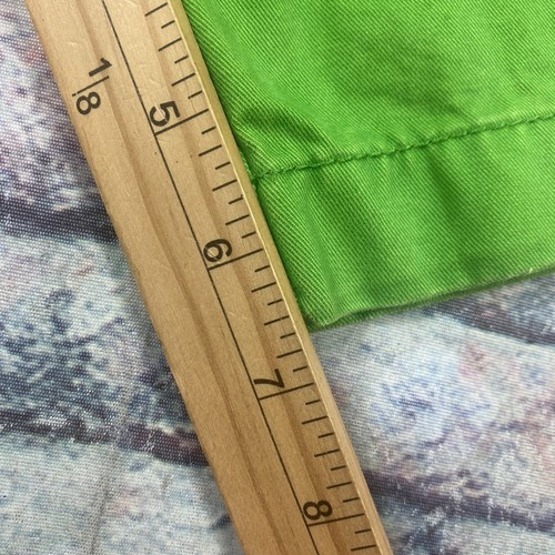 Abercrombie & Fitch Shorts Boys 10 Green Chino Casual 7" Preppy Outdoor Youth - Picture 13 of 14