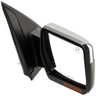 Mirror Right For 11-14 Ford F-150 Power Heated with Puddle & Signal Lamp Chrome