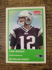 2004 Fleer Tradition Tom Brady Green SP New England Patriots #51