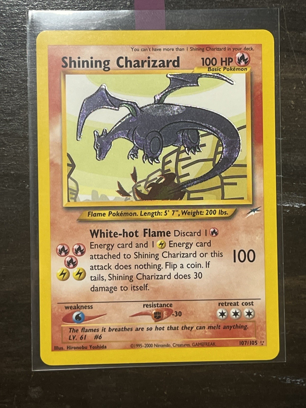Shining Charizard Secret Holo| 107/105 Neo Destiny | Pokemon - NM/MINT 🔥Fresh