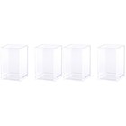  Set of 2 Transparentes Mäppchen Federmappe Durchsichtig Schreibwarenbehälter