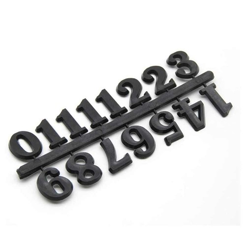 DIY Wall Clock Numerals Kit Roman and Arabic Numbers Art Decor and Replacement - Picture 2 of 4