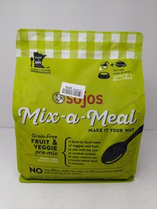 Sojos Mix-a-meal Grain- Fruit and Veggie Recipe Dog Food Mix 8 Pounds