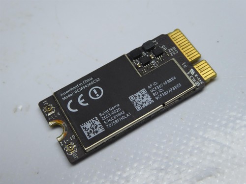 Apple MacBook Air A1465 WLAN Bluetooth Airport Karte Z653-0020 Early 2014 #4052 - Picture 1 of 2