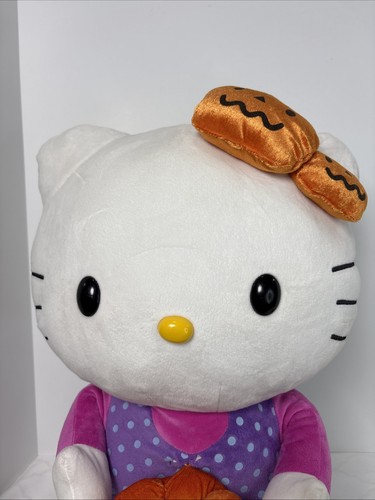 Hello Kitty Halloween Tür Greeter Kürbis JackoLantern 2016 SELTEN RARITÄT 19" - Bild 2 von 14