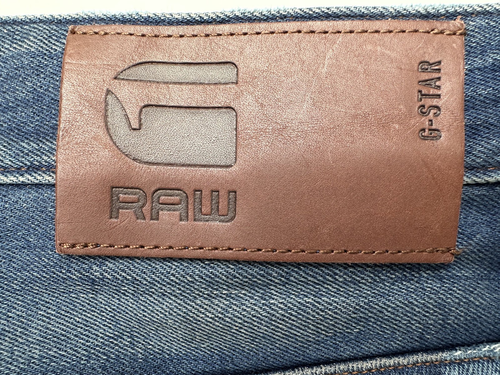 G-Star '3301 TAPERED 3DR' Medium Aged 3D Restored 207 Denim Jeans Size W32. - Picture 9 of 12