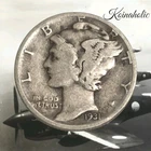 1931 D Mercury Dime Scarce, Very Good Semi-key Better Date, Pulled From Storage