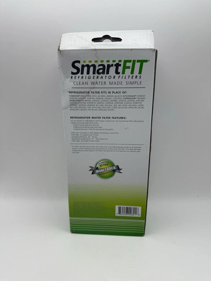 2-Pack SmartFit Refrigerator Filter SFRW-1 for Whirlpool 4396508 - Image 3 of 3